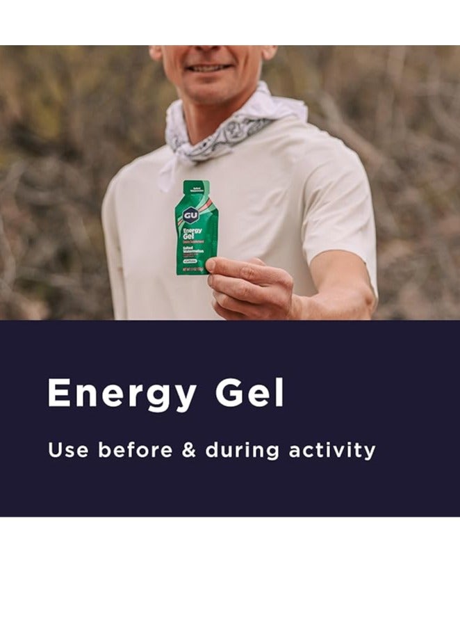 GU Energy Original Sports Nutrition Energy Gel, Vegan, Gluten-Free, Kosher, and Dairy-Free On-the-Go Energy for Any Workout, 8-Count, Chocolate Outrage - Image 5